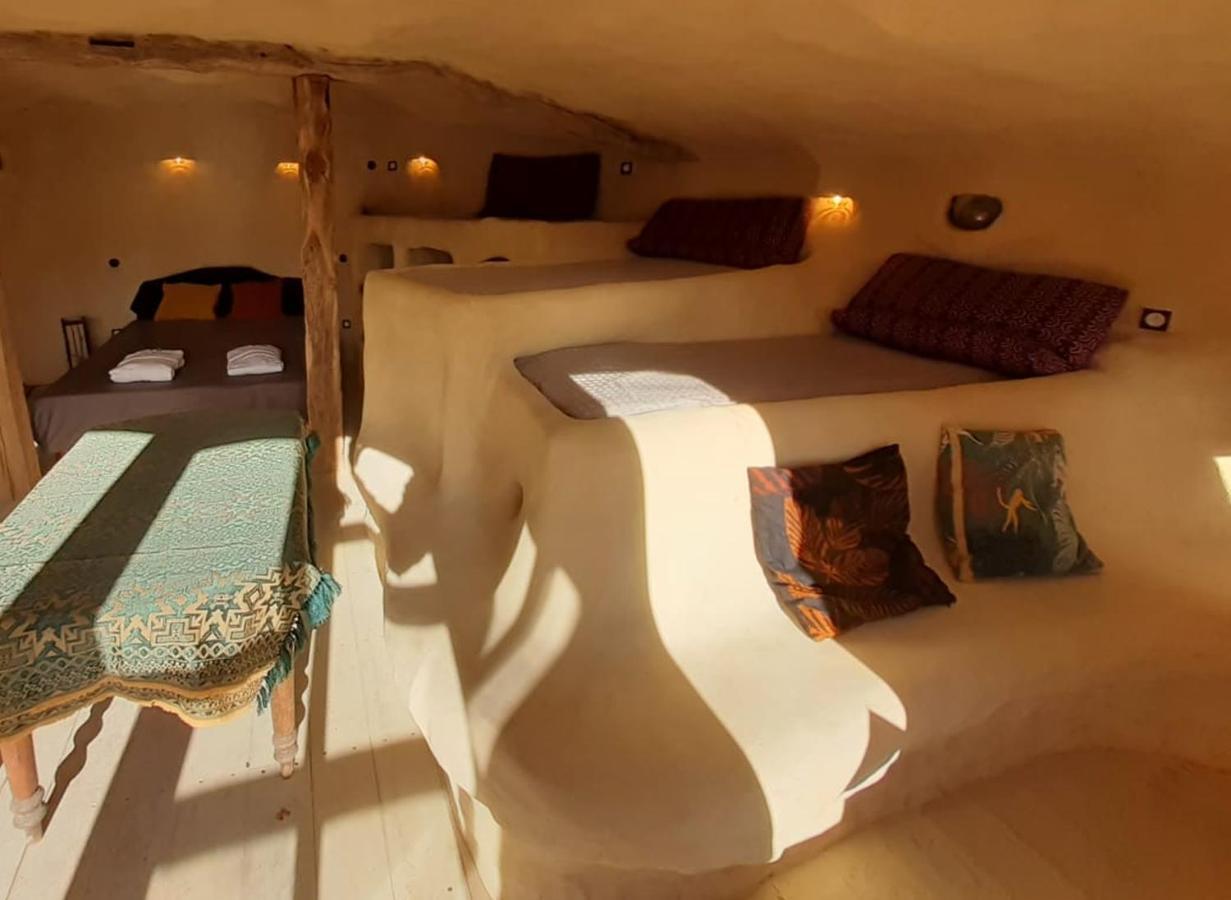 L'isle-Bouzon Maison Terre Les Cabanes De Fallot - Sauna Bain-Froid Piscine Naturelle מראה חיצוני תמונה