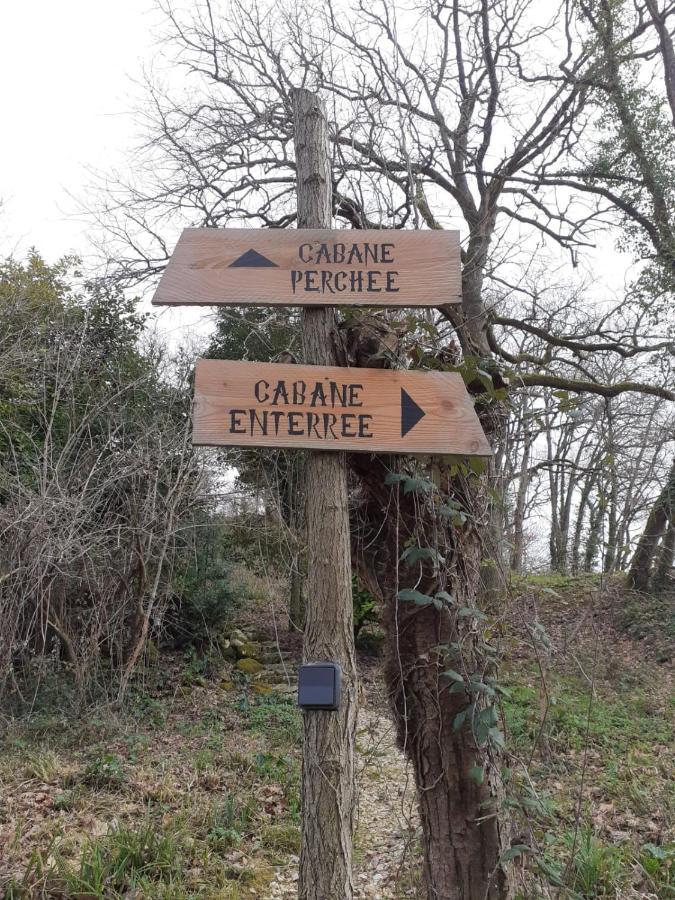 L'isle-Bouzon Maison Terre Les Cabanes De Fallot - Sauna Bain-Froid Piscine Naturelle מראה חיצוני תמונה